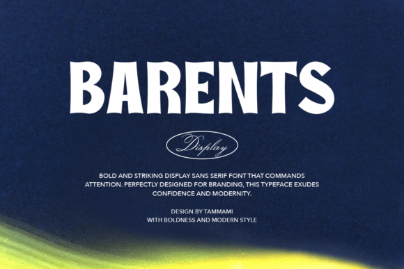 Barents: A Bold Font for Business Success