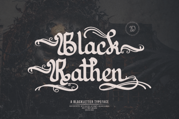 Black Rathen: A Bold Blackletter Typeface