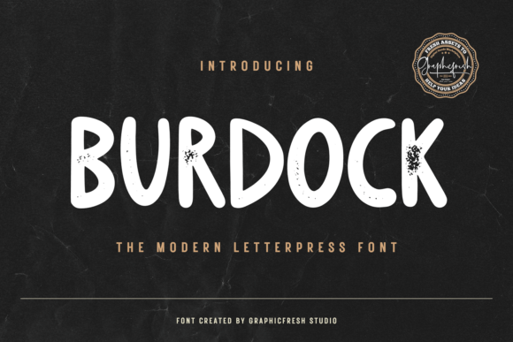 Burdock: A Bold Sans Serif for Real Projects