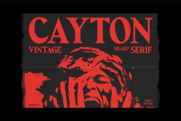 Cayton Font: Vintage Elegance for Makers