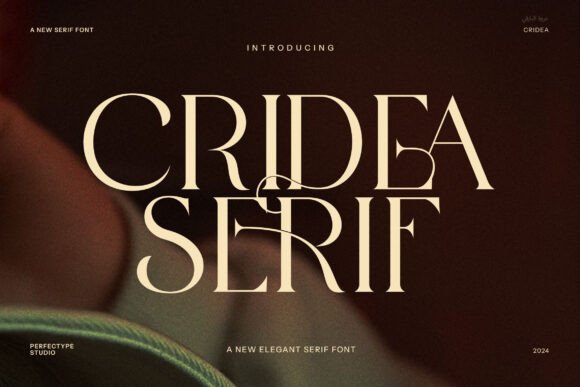 Cridea: A Vintage Serif Font for Professional Branding