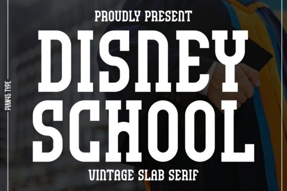 Disney School Font for Creative Projects