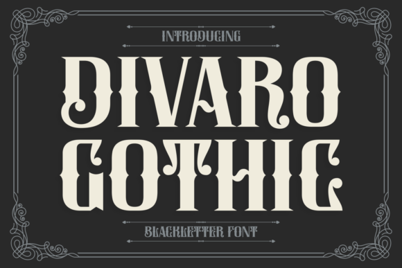 Divaro Gothic: A Timeless Typeface