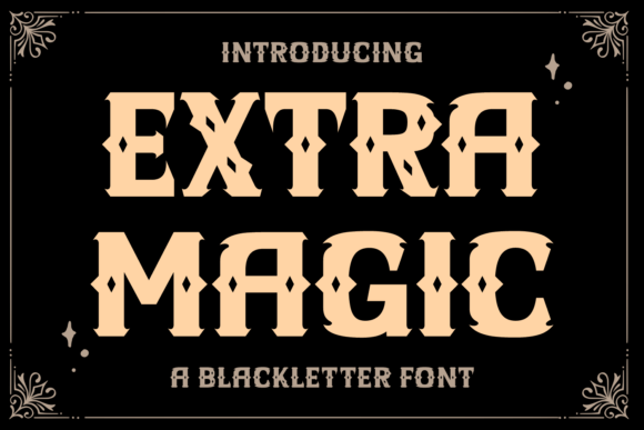 Extra Magic Font for Web Design