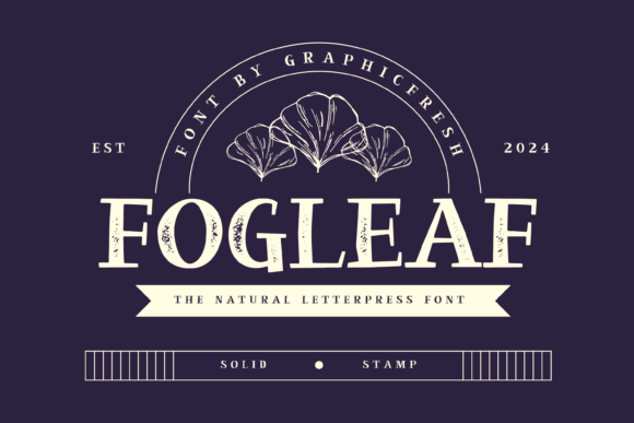 Fogleaf: A Timeless Serif Font