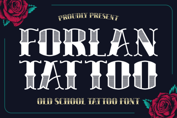 Forlan Tattoo Font for Web Design