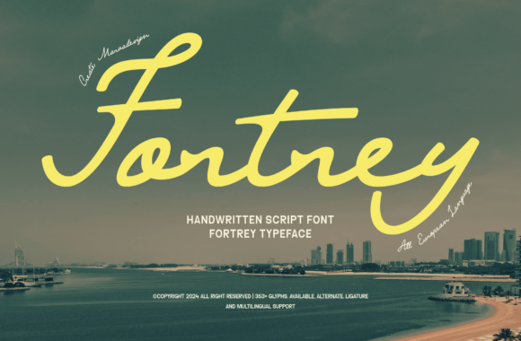 Fortrey: A Timeless Script Font for Elegant Branding