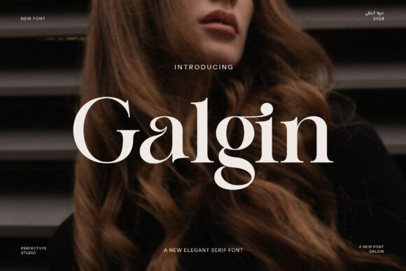 Galgin: A Refined Serif Font for Polished Digital Branding