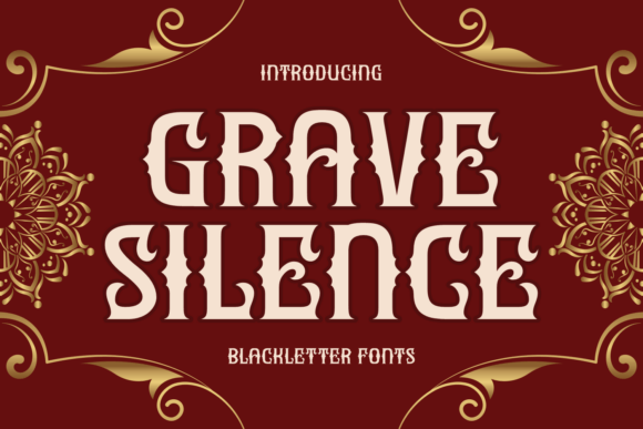 Grave Silence: A Gothic Font for Dark Designs