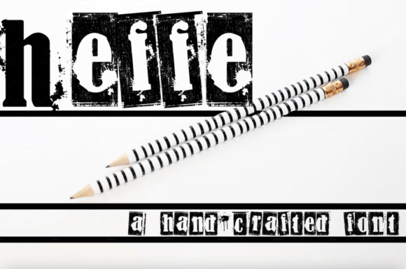 Heffe: A Funky Slab Serif for Vintage Vibes