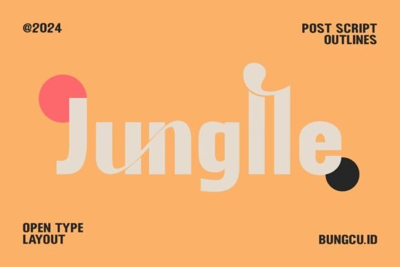 Junglle: A Modern Typeface for Impactful Design