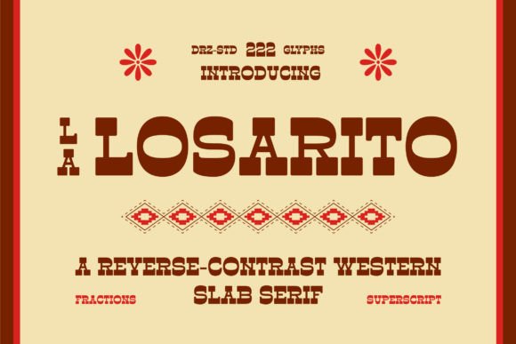La Losarito Font for Web Design