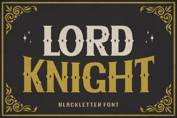 Lord Knight Font for Bold Campaigns