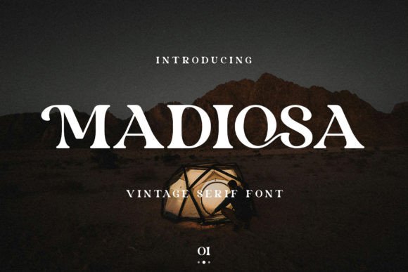 Madiosa: A Serif Font for Elegant Design