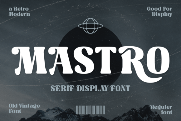Mastro: A Vintage Serif Font