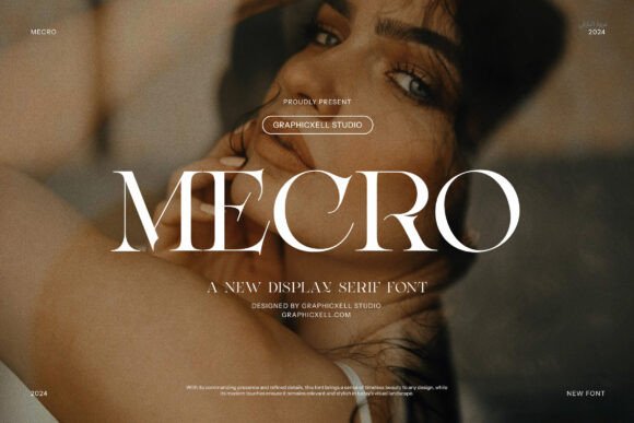 Mecro: A Vintage Serif Font for Timeless Design
