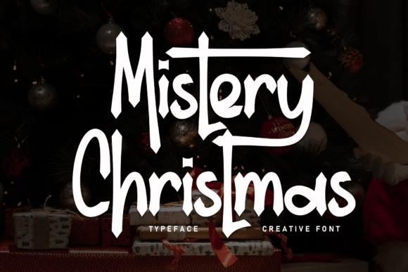 Mistery Christmas Font for Creative Makers