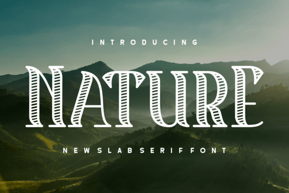 Nature Reserve Font Review