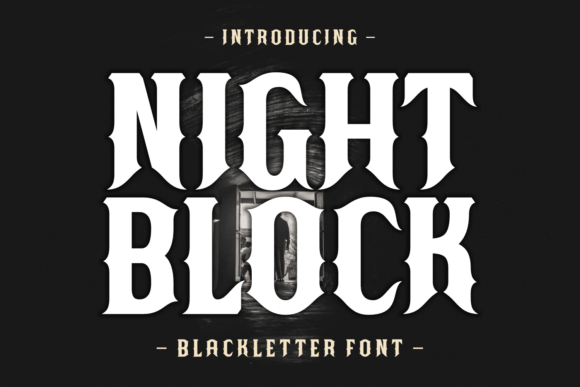Night Block: A Bold Font for Impactful Campaigns