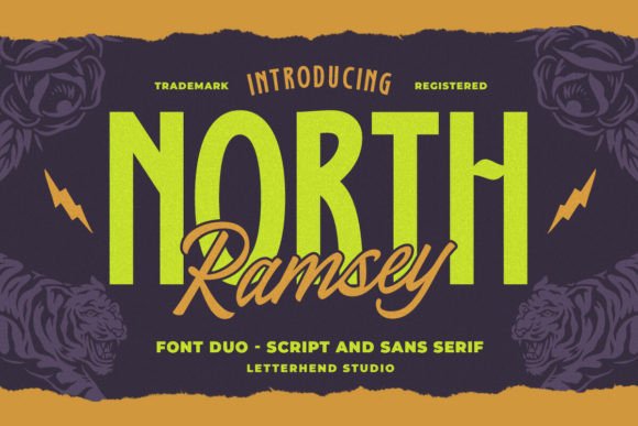 North Ramsey Font for Web Design