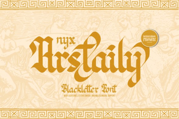 Nyx Arstaily: A Blackletter Font for Editorial Mood