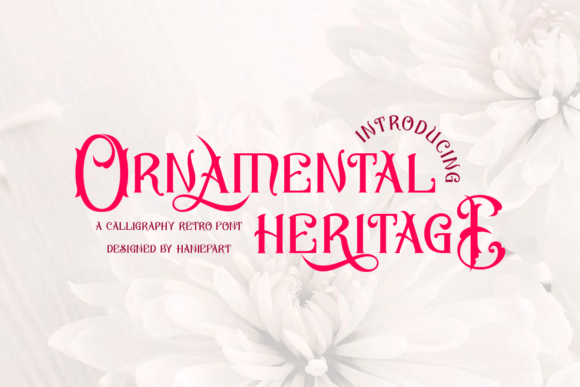 Ornamental Heritage Font