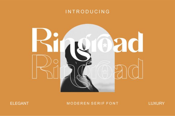 Ringrod: A Bold Serif Font for Editorial Design