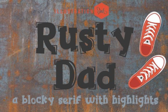 Rusty Dad Font: Bold & Unforgettable