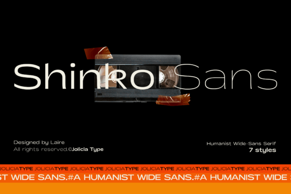 Shinko Sans: A Modern Font for Web Design