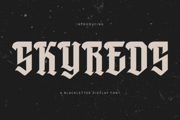 Skyreds Font: Bold & Elegant