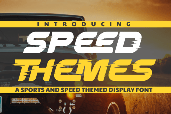 Speed Themes Font for Web Design