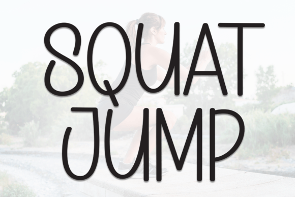 Squat Jump Font for Business