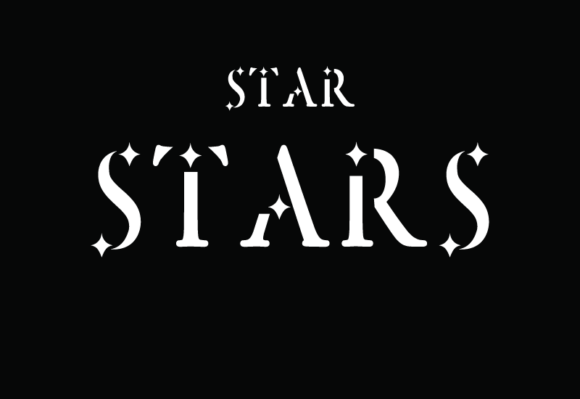 Star Stars: A Creative Font for Bold Campaigns