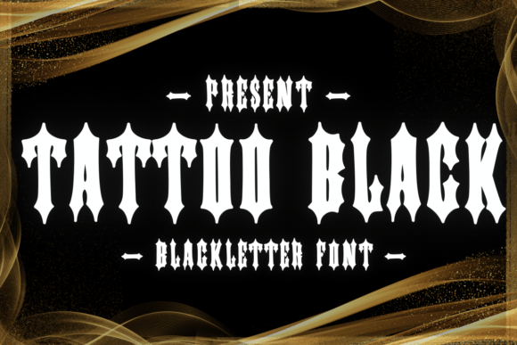 Tattoo Black Font Review