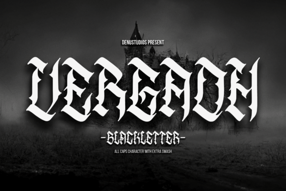 Vergaoh: Bold Blackletter for Business