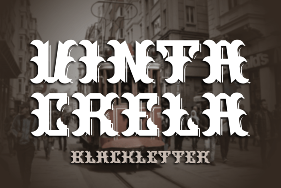 Vinta Crela Font for Editorial Design