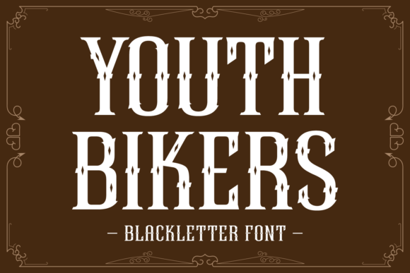 Youth Biker Font: Bold Branding for Your Business