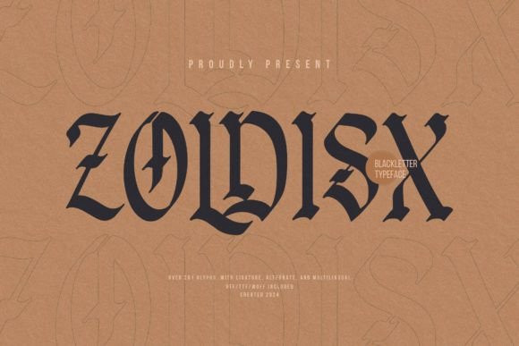 Zoldisx: A Bold Font for Business